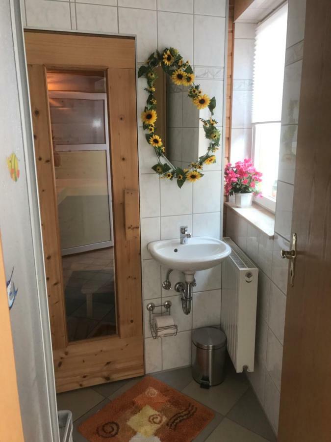 Ferienwohnung Hoppelnase Mit Eigener Sauna Langenstein Екстериор снимка